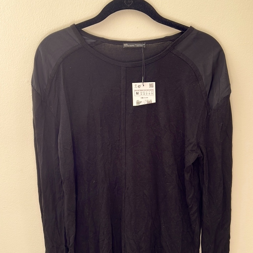 Zara black sweater dress/tunic